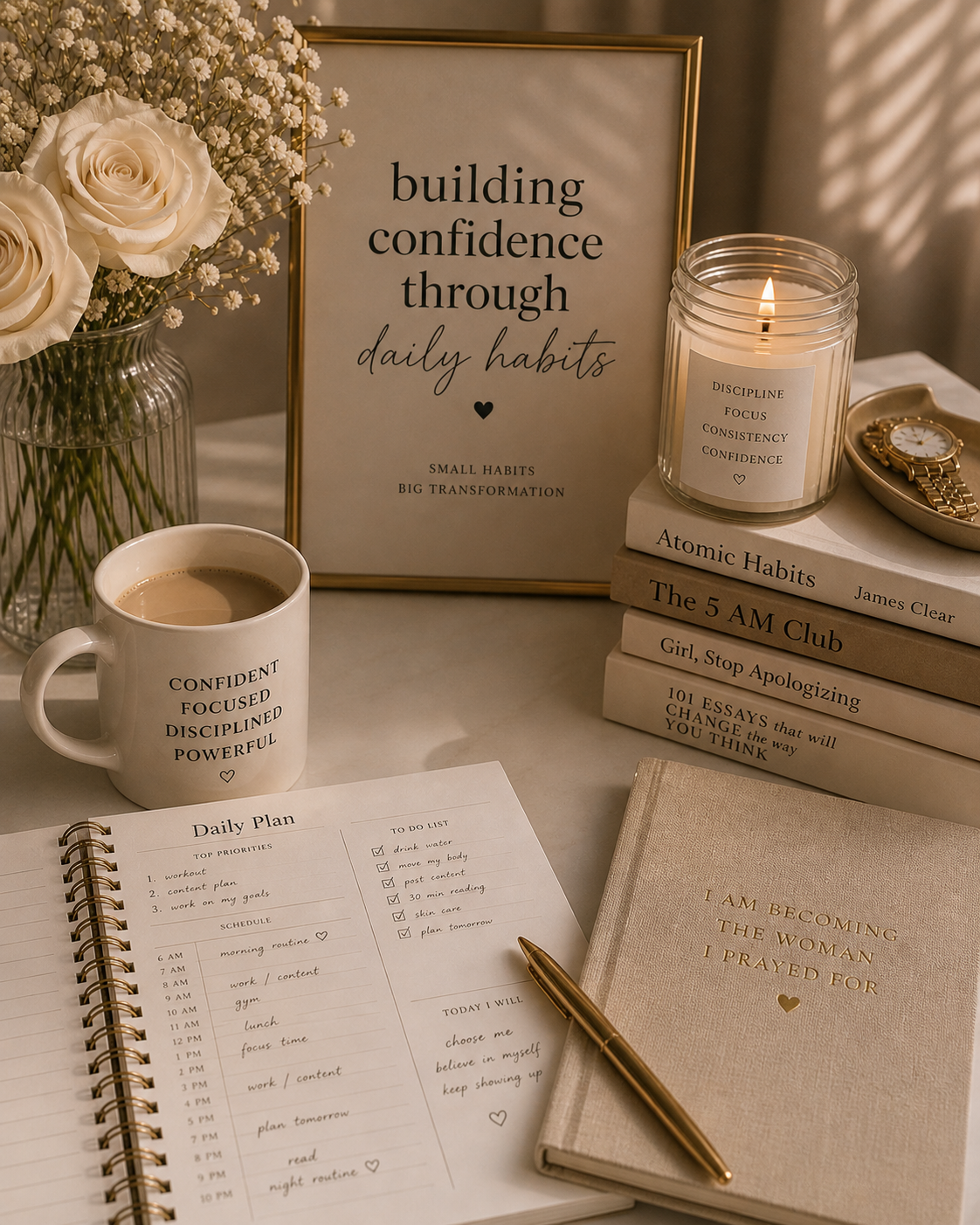 Building Confidence Through Daily Habits (1 Ticket)